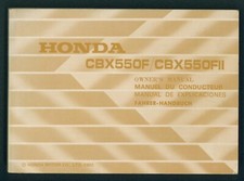 Honda cbx550f cbx550fii for sale  UK