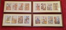 Four framed vintage for sale  WILMSLOW