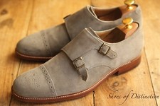 Grenson grey suede for sale  SUTTON COLDFIELD