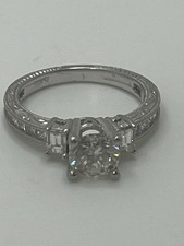 Diamond platinum ring for sale  Thomson