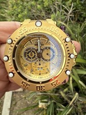 INVICTA 32956 SUBAQUA NOMA VII OBTURADOR com MARCADORES DE DIAMANTE RELÓGIO SUÍÇO QUARTZO OURO comprar usado  Enviando para Brazil