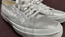 Superga silver sparkle for sale  San Francisco