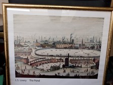Lowry pond framed for sale  LINCOLN