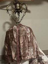 Dossel de cama antigo com coroa pó roxo/rosa RARO comprar usado  Enviando para Brazil