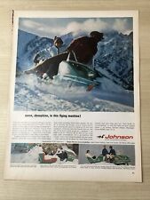 Johnson snowmobile skee for sale  Wixom