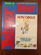 Asterix book obelix for sale  YORK