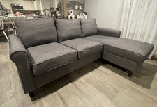 Shaped sectional convertible for sale  Mineola