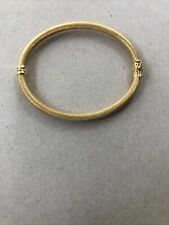 Bracciale rigido oro usato  Ginestra