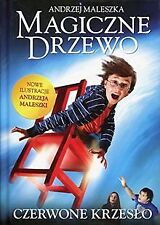 Magiczne Drzewo Czerwone krzeslo autorstwa Maleszki, Andrzeja | książka | stan bardzo dobry, używany na sprzedaż  Wysyłka do Poland