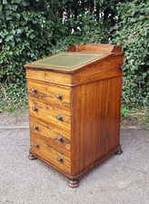 Victorian rosewood davenport for sale  CHELMSFORD