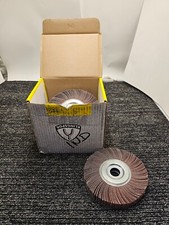 (QUANTIDADE 5) Roda de esfregão abrasivo Klingspor SM611W 6-1/2x"x1"x1" Korn Grit 50 #9235, usado comprar usado  Enviando para Brazil