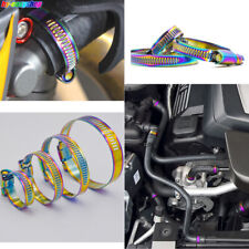 4x Braçadeira de mangueira de aço inoxidável 304 para carro motocicleta queimada multicolor comprar usado  Enviando para Brazil