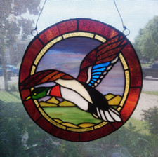 Stained glass mallard for sale  Virginia Beach