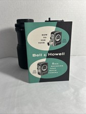 CATÁLOGO MANUAL DE INSTRUCCIONES BELL & HOWELL AÑOS 50 8mm cargador carga cámara de película segunda mano  Embacar hacia Mexico