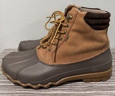 Usado, Botas SPERRY TOP-SIDER Avenue Duck marrom bronzeado masculinas tamanho 9.5 raras limpas em excelente estado usado! comprar usado  Enviando para Brazil