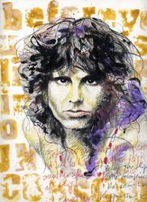 Jim morrison matita usato  Italia