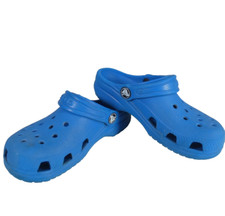 Crocs blue clogs for sale  LIVERPOOL