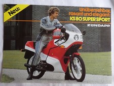 Riginal zündapp prospekt gebraucht kaufen  Wiesloch