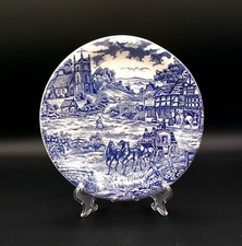Piatti ceramica blu usato  Milano