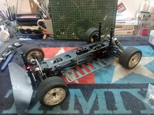 Vintage Kyosho RC 4WD Estilingue/Chevy Lumina Suja Oval Chassi de Corrida RARO 1989 comprar usado  Enviando para Brazil