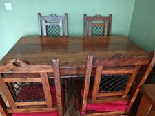 Sheesham wood dinning for sale Sheesham wood dinning for sale  LONDON