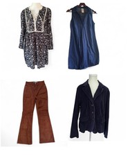 Venda por atacado de roupas femininas inspiradas nos anos 70 vintage boho hippie alargamento camponês comprar usado  Enviando para Brazil