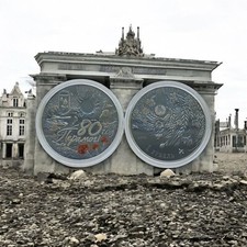 Białoruś 1 ruble 2025, 80. rocznica zwycięstwa narodu radzieckiego w II wojnie światowej, używany na sprzedaż  PL