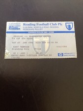 Reading manchester united for sale  CREWE