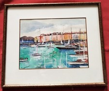 Belle aquarelle siècle d'occasion  Vic-sur-Aisne