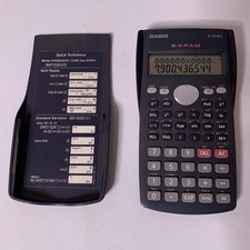 Calculadora científica Casio Fx-82MS com tampa comprar usado  Enviando para Brazil