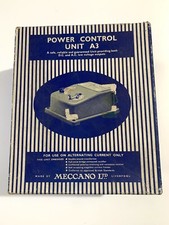 Vintage meccano power for sale  BURNTISLAND