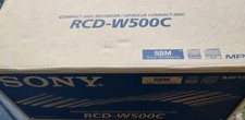 NUEVO REPRODUCTOR/GRABADOR DE CD SONY RCD-W500C NUEVO STOCK ANTIGUO Electrónico y Control Remoto De Colección segunda mano  Embacar hacia Mexico