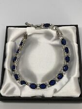 Sterling silver blue for sale  BURTON-ON-TRENT
