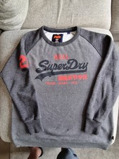 Mens superdry grey for sale  LONDON