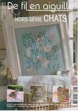 Fil aiguille chats d'occasion  France