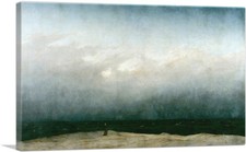 Artcanvas monk sea for sale  Niles