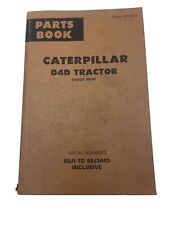 Catálogo de peças de trator Caterpillar Cat D4D acionamento direto manual S/N 82J1-82J3443 comprar usado  Enviando para Brazil