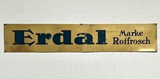 Altes blechschild erdal gebraucht kaufen  Dresden