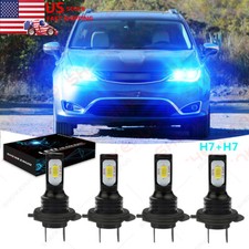 Kit combo de lâmpadas Hi/Lo Beam 4x para Chrysler Pacifica 2004 2005 2006 farol de LED comprar usado  Enviando para Brazil