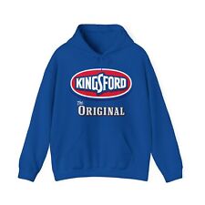 Moletom com capuz Kingsford original carvão churrasqueira preto azul branco bolso comprar usado  Enviando para Brazil