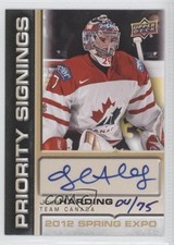 2011-12 Upper Deck Spring Expo Private Signings /75 Josh Harding #PS-JH automático, usado comprar usado  Enviando para Brazil