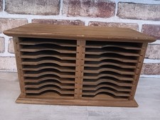 Vtg wooden holder for sale  Lawrenceville
