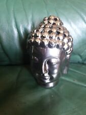 Buddha silver coloured for sale  SOUTH MOLTON