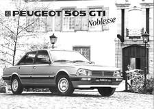 Catalogue brochure peugeot d'occasion  Besançon