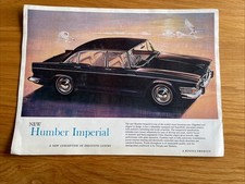 Humber imperial series for sale  NORTHAMPTON