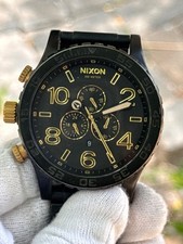 Cronógrafo elegante Nixon 51-30 | Quartzo polido raro Simply Mate” comprar usado  Enviando para Brazil