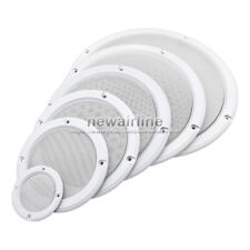 Alto-falante -10" Polegadas 2" Grill Tampa Decorativa proteção de malha de metal Círculo Branco 1 comprar usado  Enviando para Brazil
