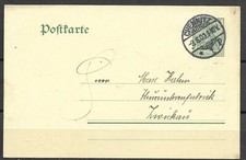 1909 ganzsachenpostk 5 gebraucht kaufen  Leipzig
