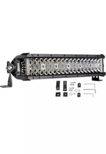 Barra de luz LED 13,5 polegadas, Niking Auto 174W atirador lateral fileira tripla LED pods, usado comprar usado  Enviando para Brazil