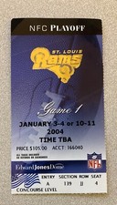2004 stl rams for sale  Saint Louis